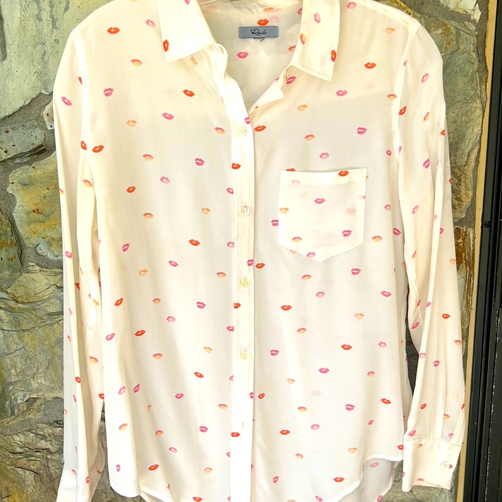 Rails Silk Blouse 💋 Size Medium